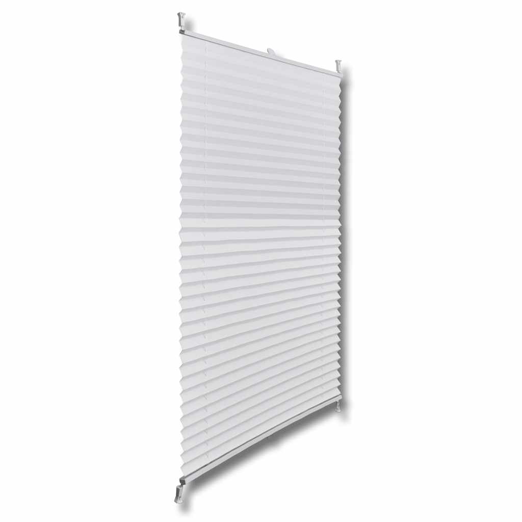Plisse Roló 60 x 125 cm Fehér Redős Roló