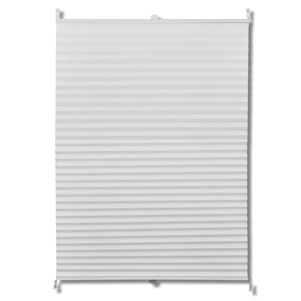 Plisse Roló 70 x 150 cm Fehér Redős Roló
