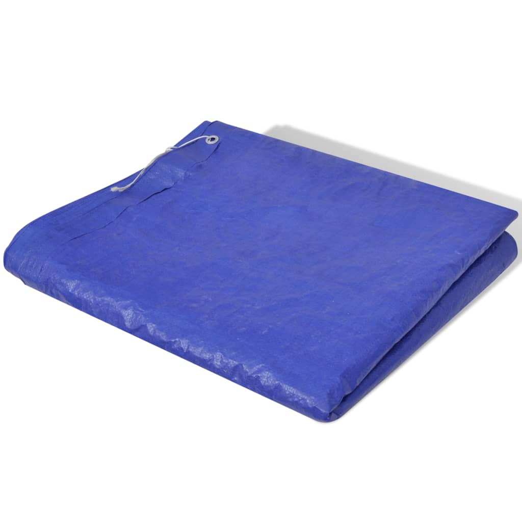négyszögletes PE medencetakaró 90 g/m² 540 x 207 cm