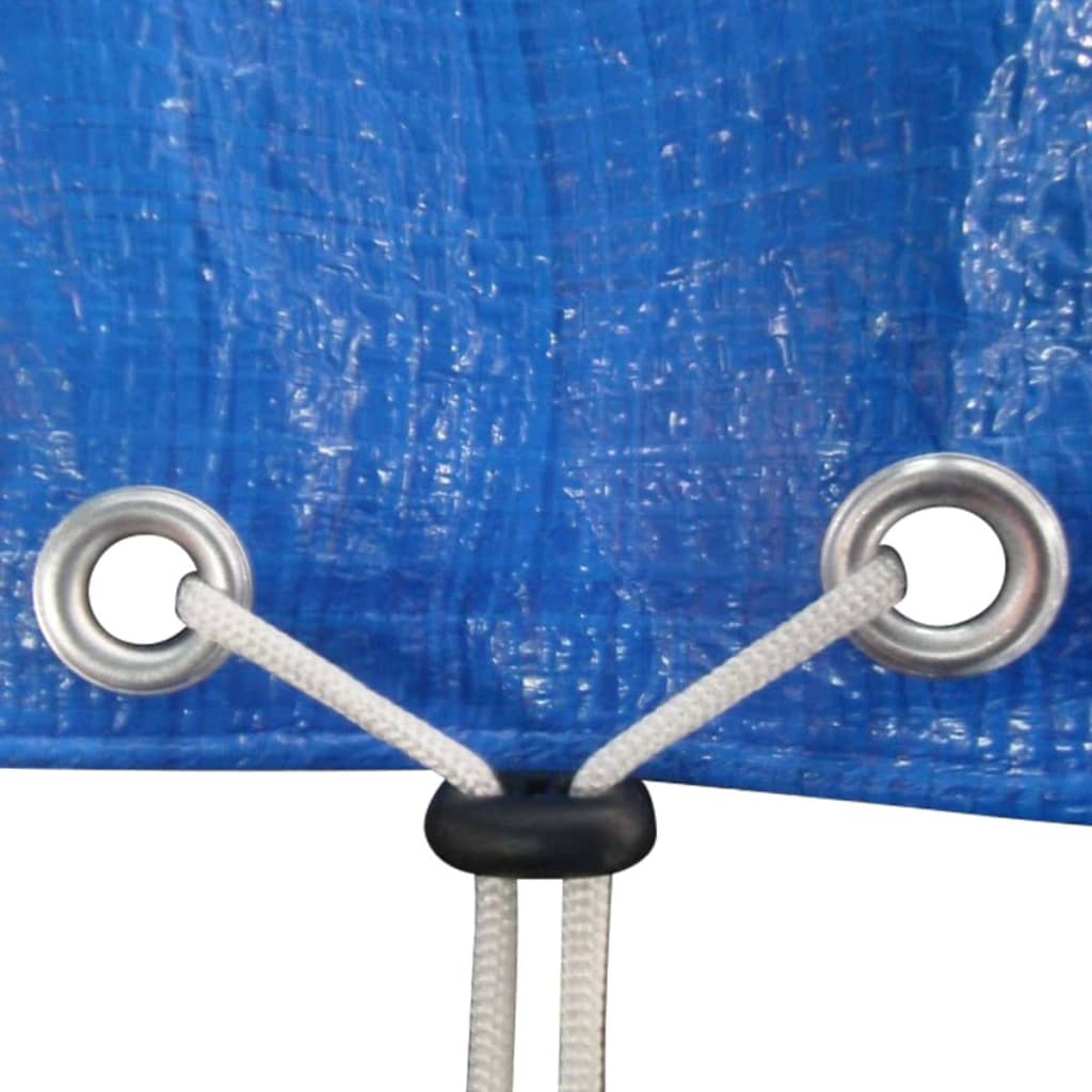 négyszögletes PE medencetakaró 90 g/m² 540 x 207 cm