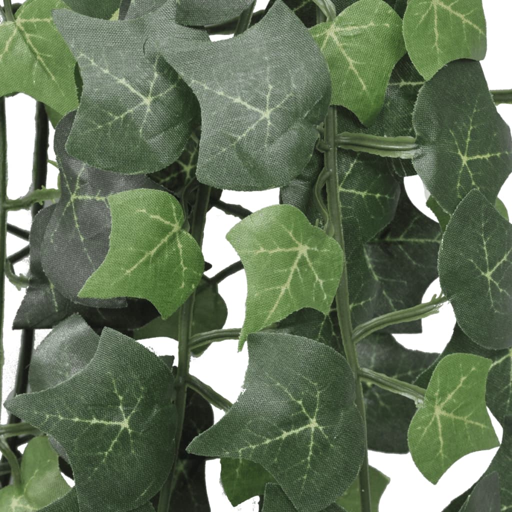 2 db Zöld Mesterséges Borostyán Bokor 90 cm