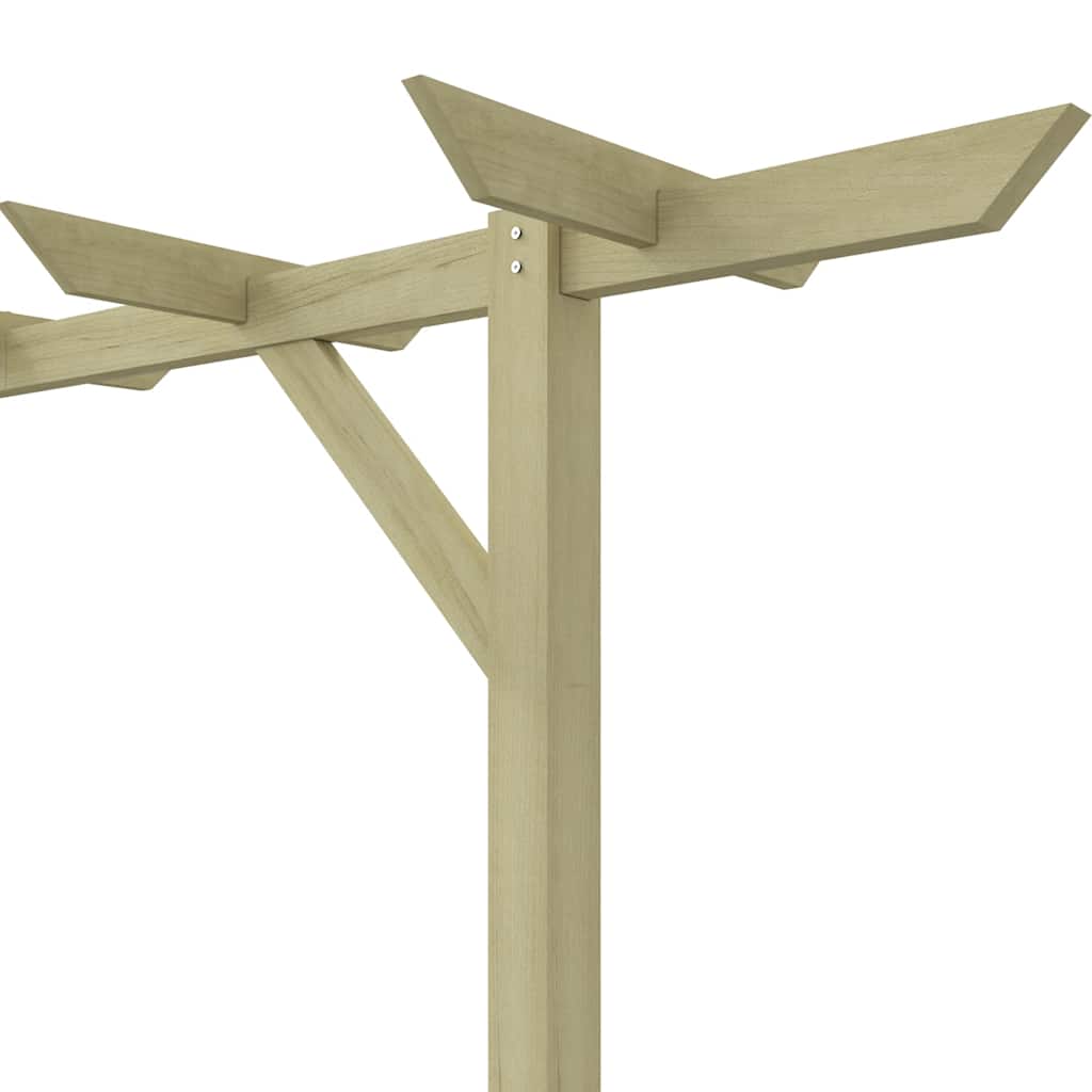fa kerti pergola 205 x 40 x 203 cm