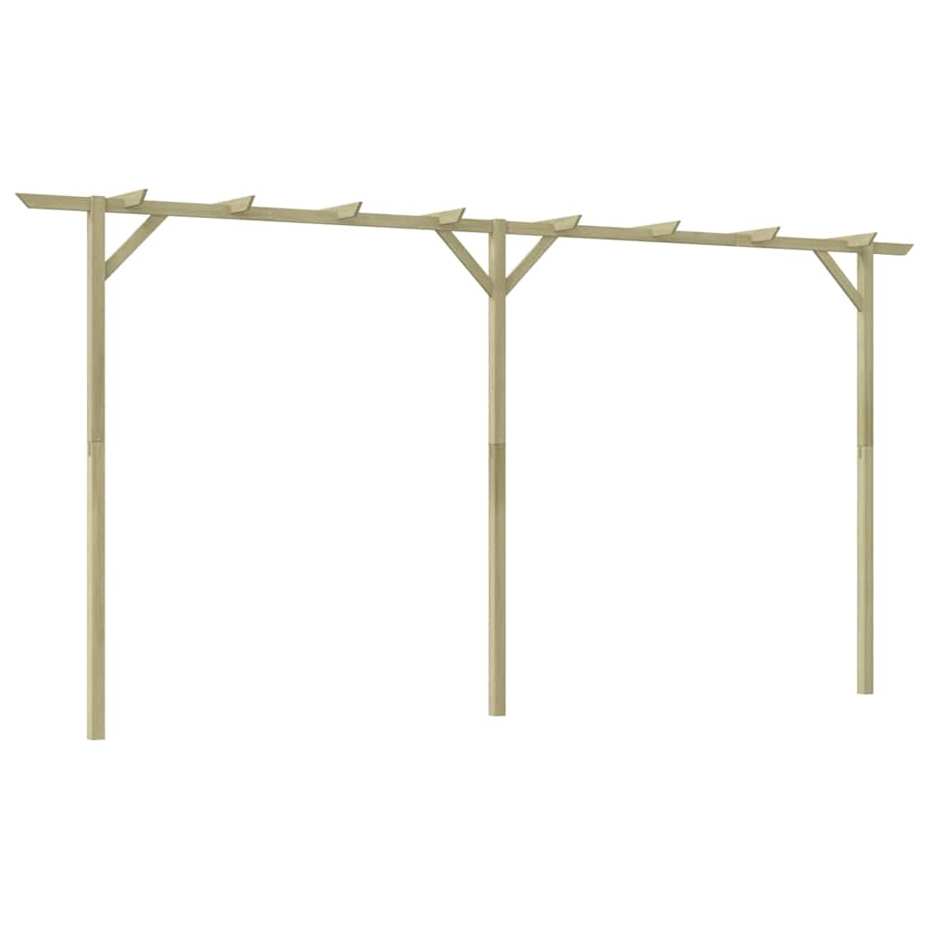 fa kerti pergola 410 x 40 x 203 cm