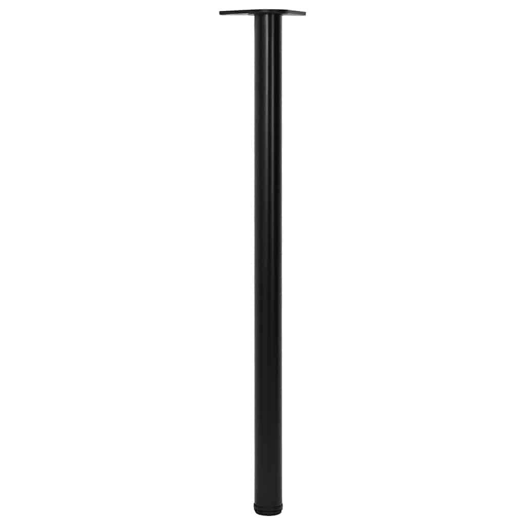4 db állítható magasságú fekete asztalláb 1100 mm