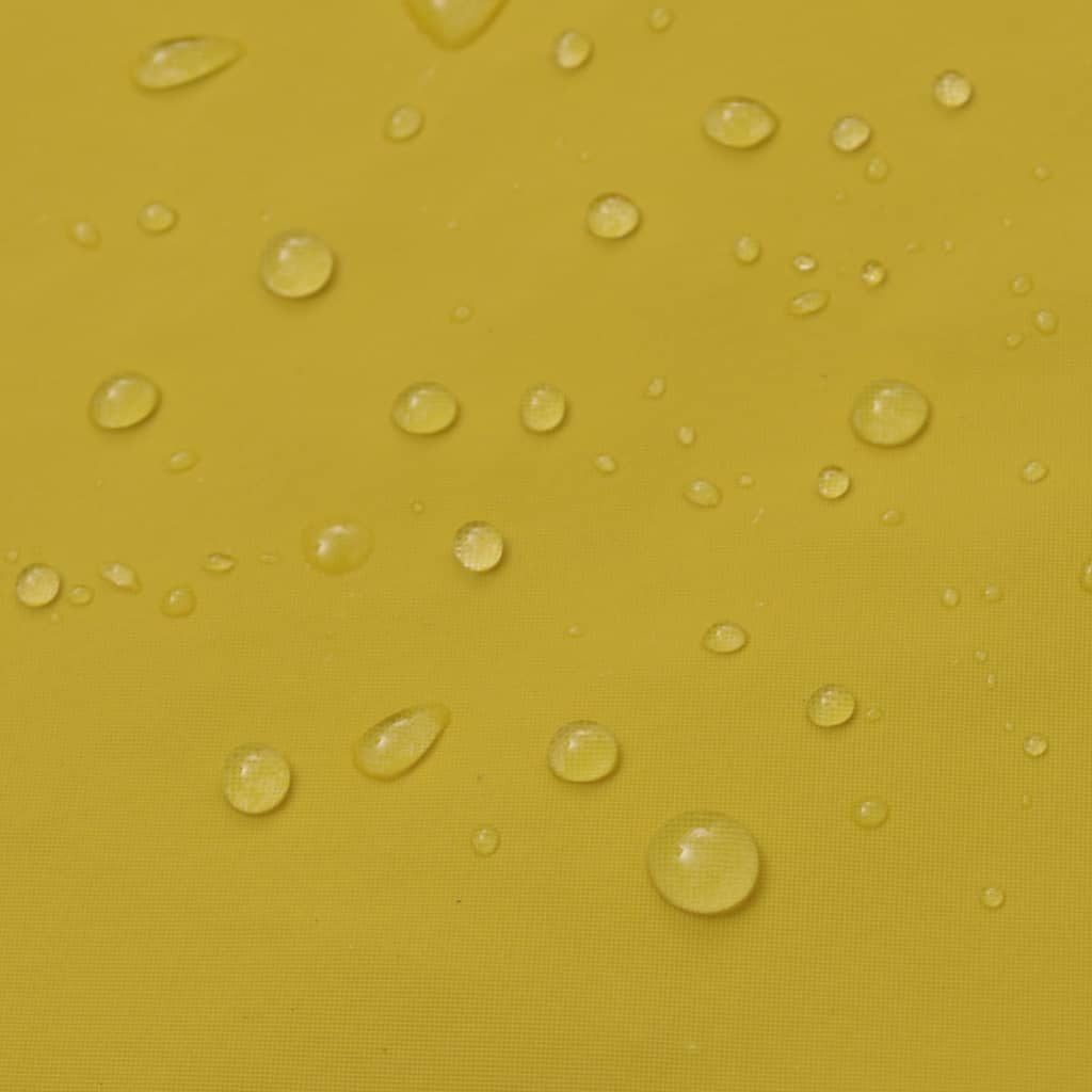 2 darabos vízálló nagy teherbírású csuklyás eső ruha méret sárga XL