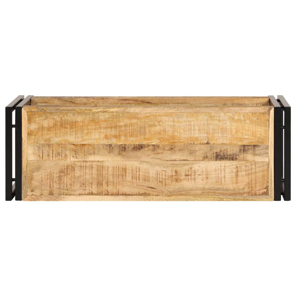 tömör mangófa TV-szekrény 90 x 30 x 40 cm