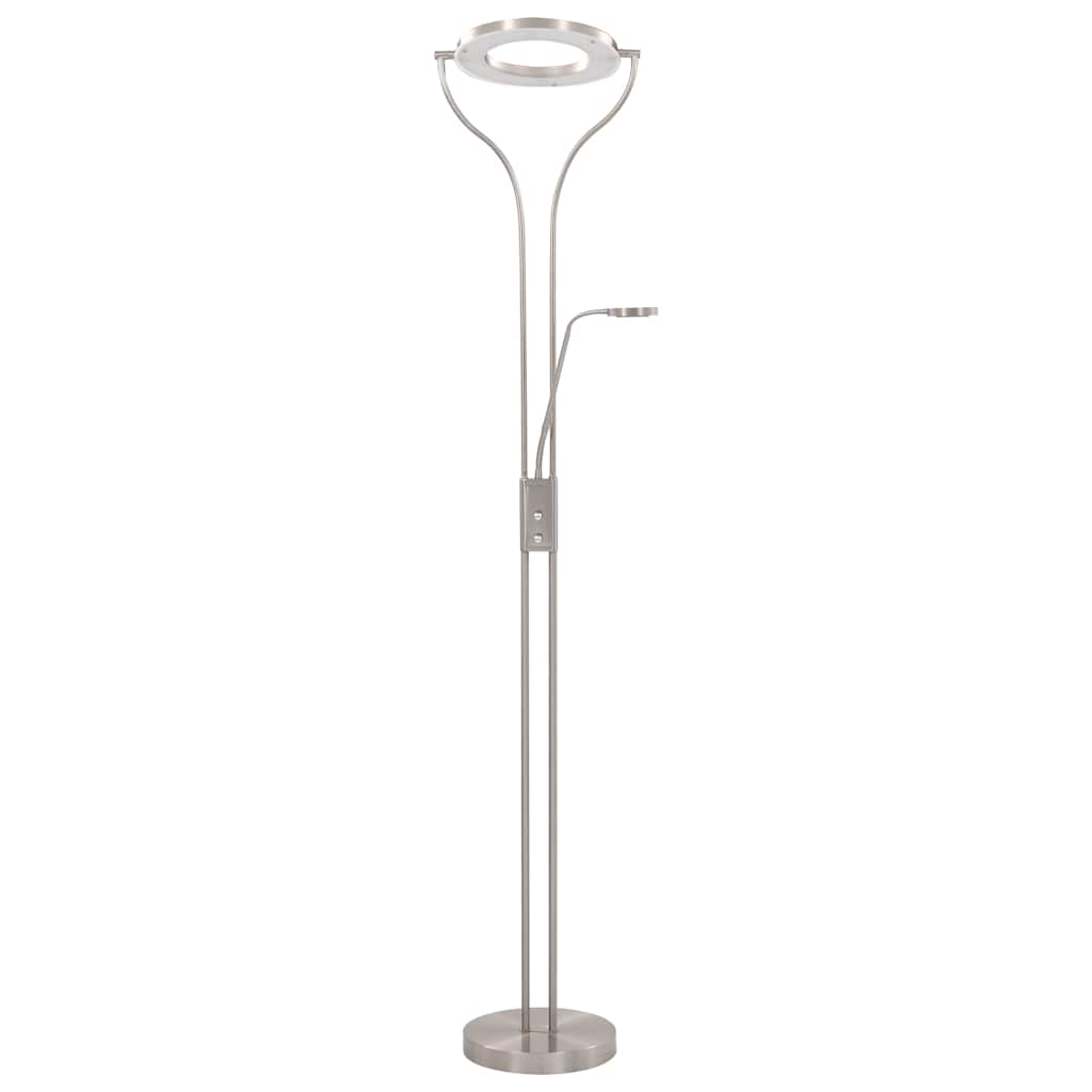 ezüst szabályozható állólámpa 18 W 180 cm
