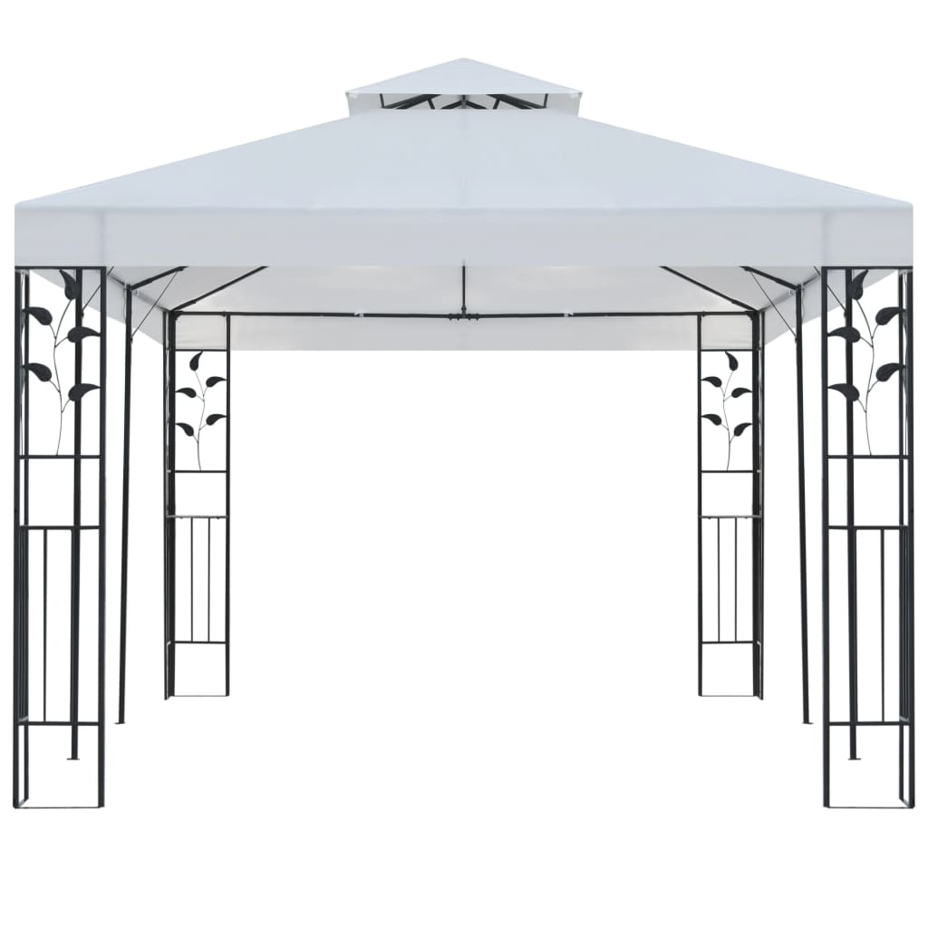 fehér pavilon 3 x 6 m