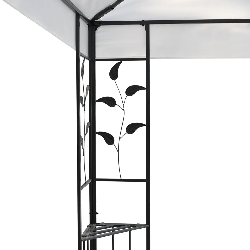 fehér pavilon 3 x 6 m