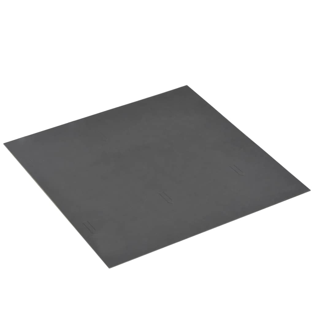 fekete öntapadó PVC padló burkolólap mintával 5,11 m²