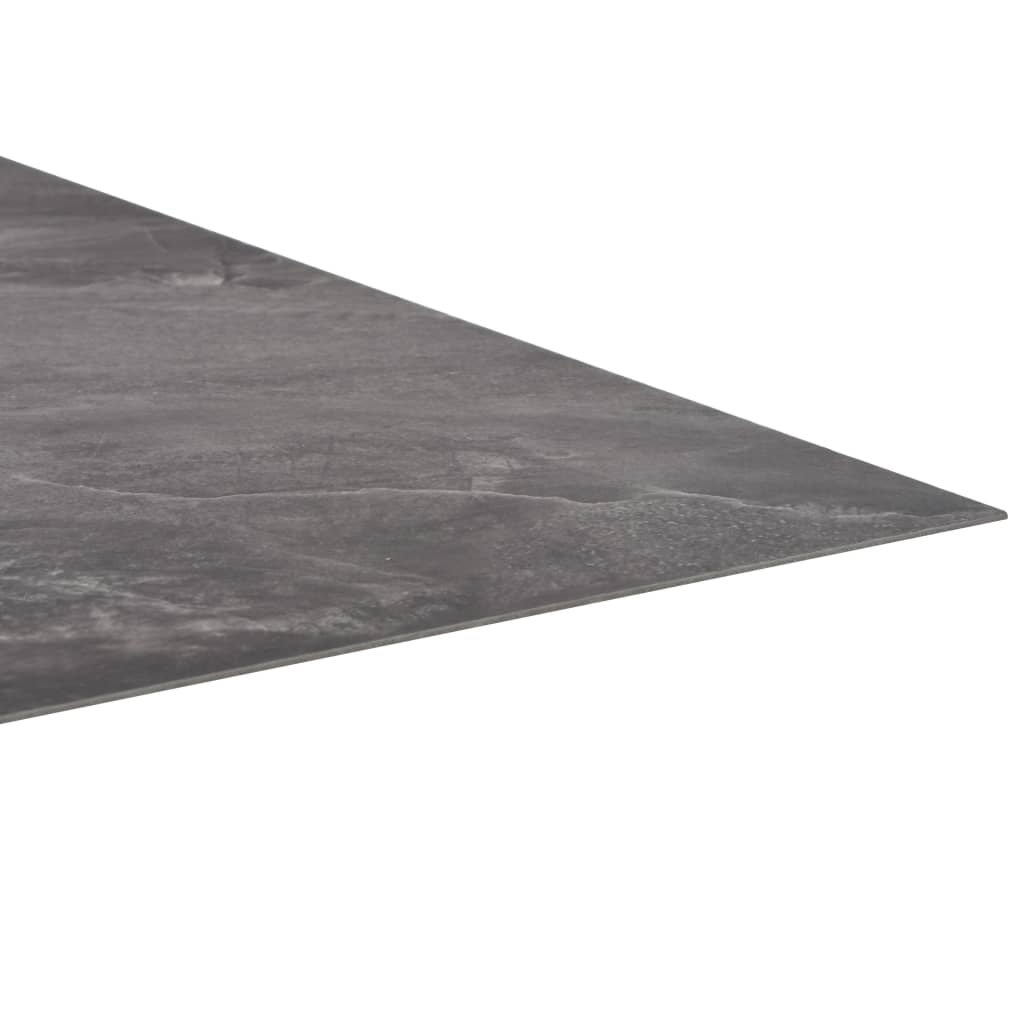 fekete öntapadó PVC padló burkolólap mintával 5,11 m²