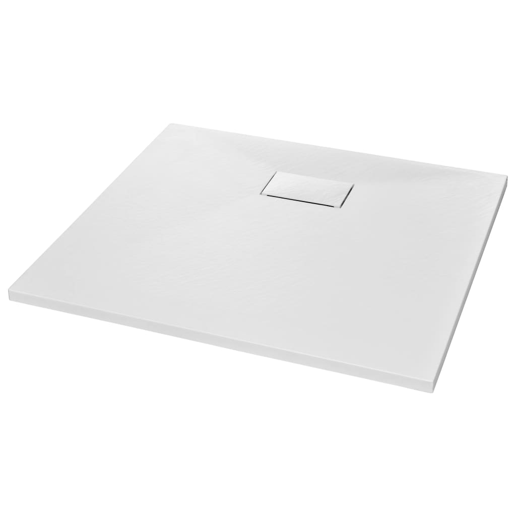 fehér SMC zuhanytálca 90 x 80 cm