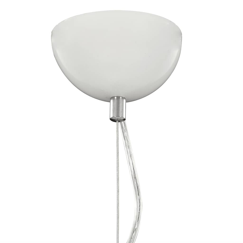 fehér-ezüst függőlámpa Ø50 cm E27