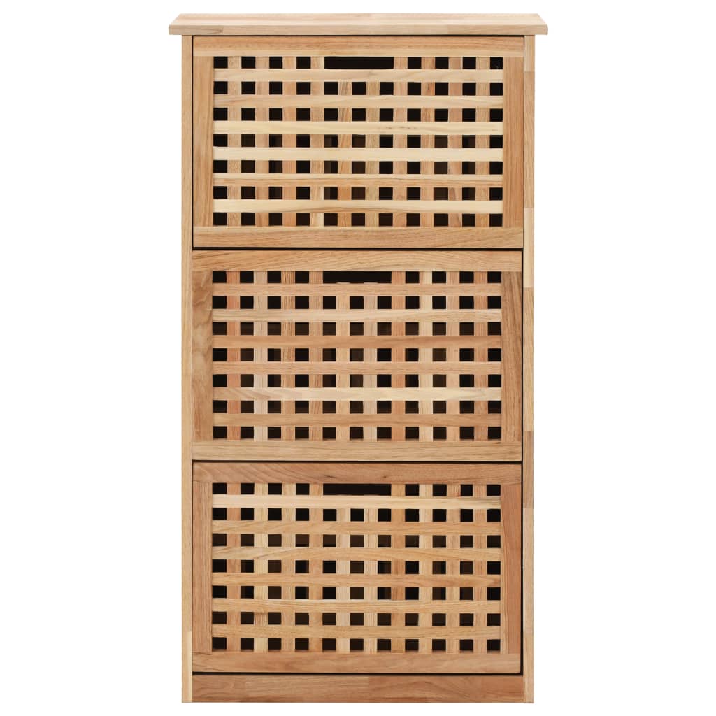 tömör diófa cipősszekrény 55 x 20 x 104 cm