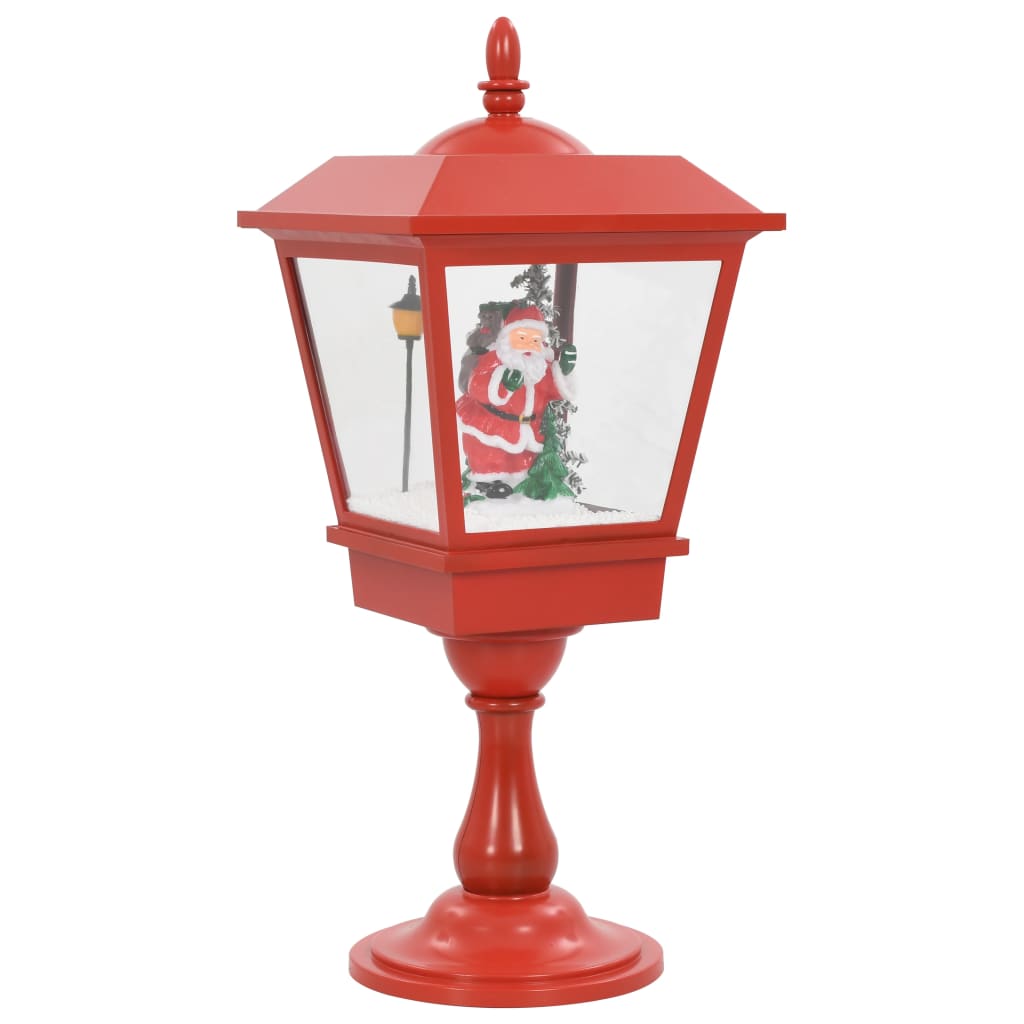 karácsonyi talpas lámpa Mikulással 64 cm LED