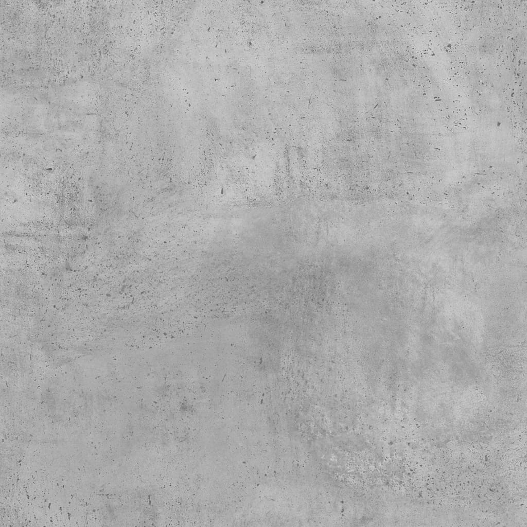 betonszürke szerelt fa monitorállvány 100 x 24 x 13 cm