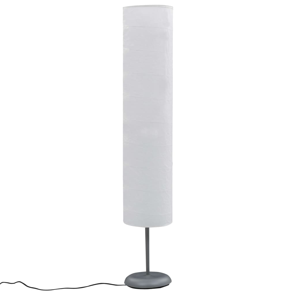 fehér állólámpa állvánnyal 121 cm E27