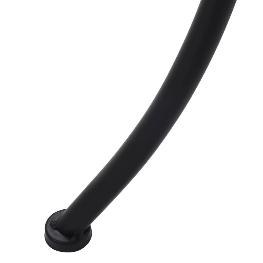 narancssárga és szürke kerámia mozaikos bisztróasztal 60 cm