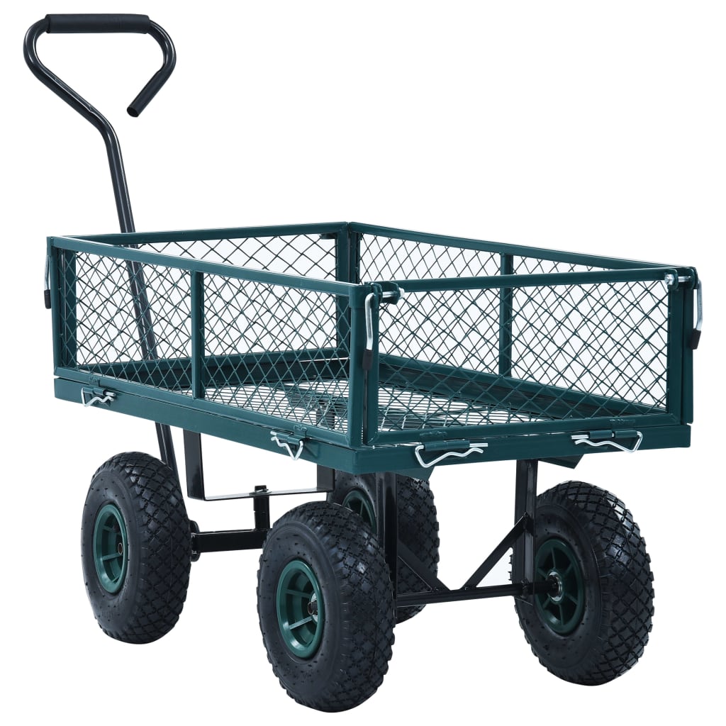 zöld kerti kézikocsi 250 kg