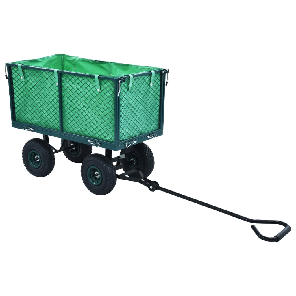 zöld kerti kézikocsi 350 kg
