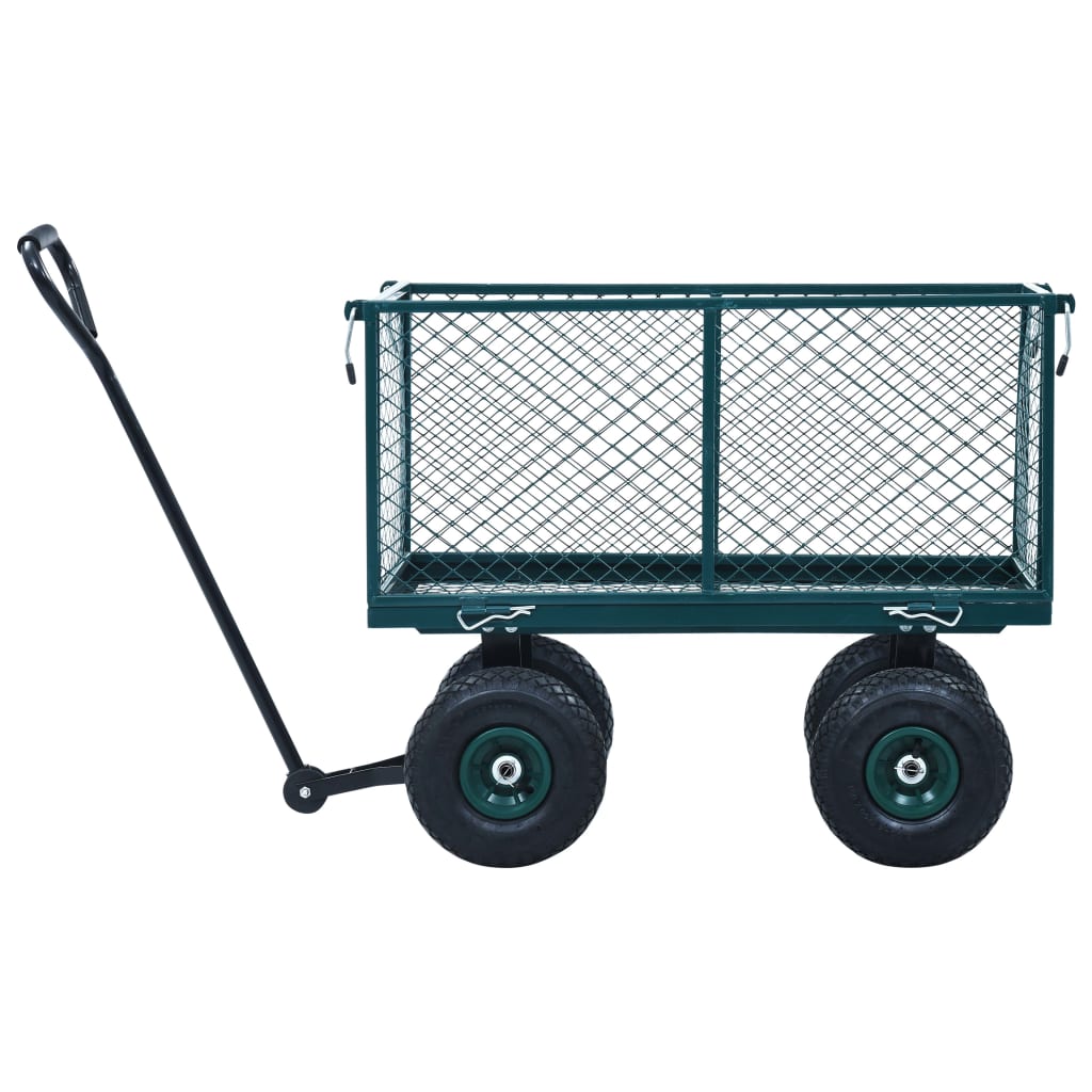 zöld kerti kézikocsi 350 kg