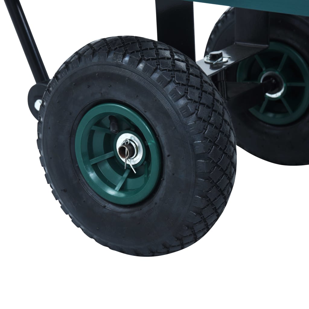 zöld kerti kézikocsi 350 kg