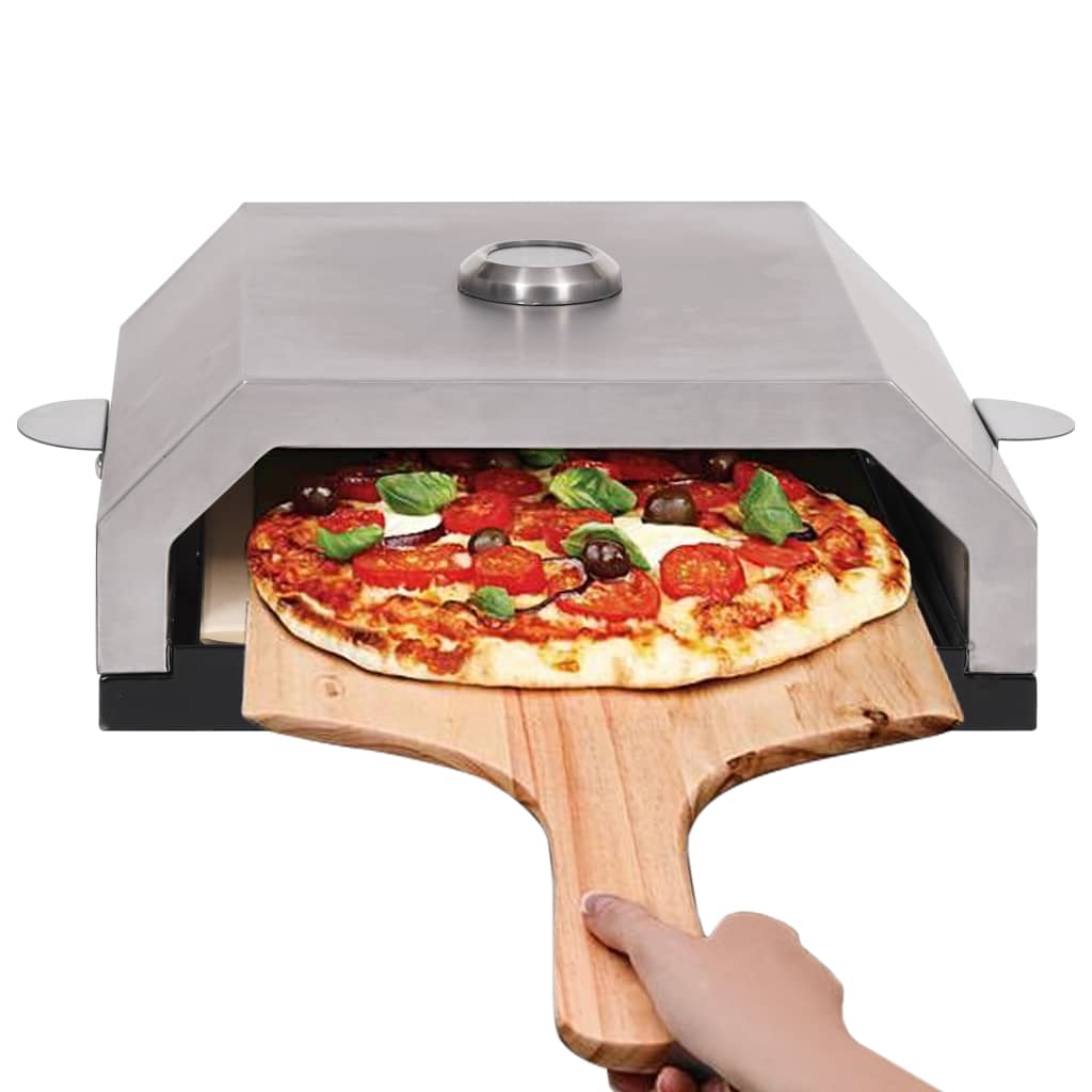 pizzasütő kerámialappal gázüzemű/faszenes grillezőhöz