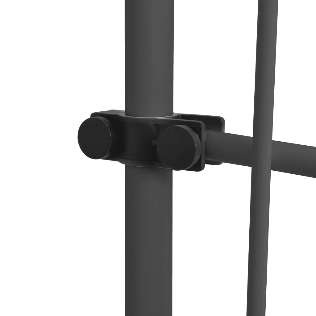 krémszínű kézzel kihúzható LED-es napellenző 350 cm
