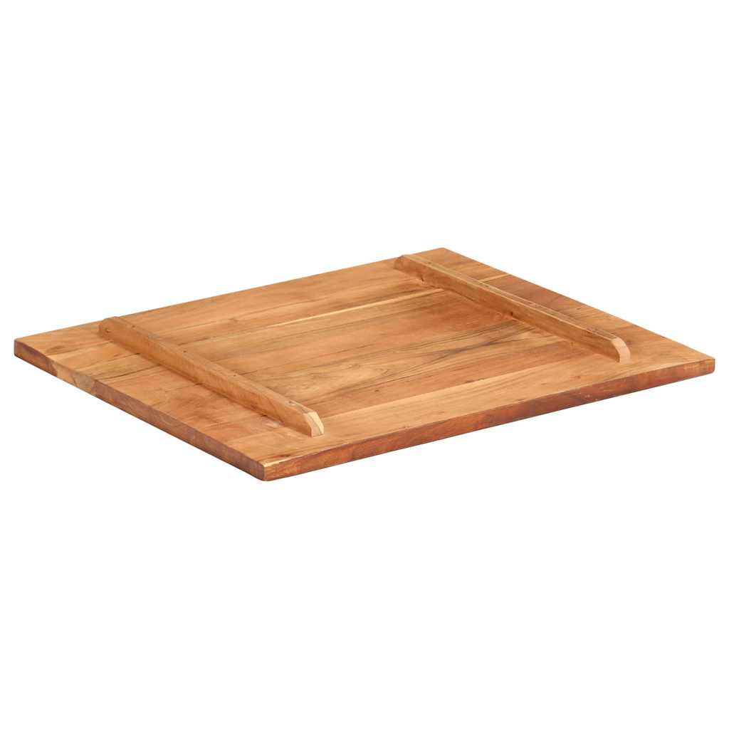 tömör akácfa asztallap 25-27 mm 60 x 70 cm