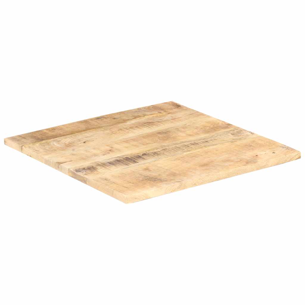 tömör mangófa asztallap 25-27 mm 70 x 70 cm
