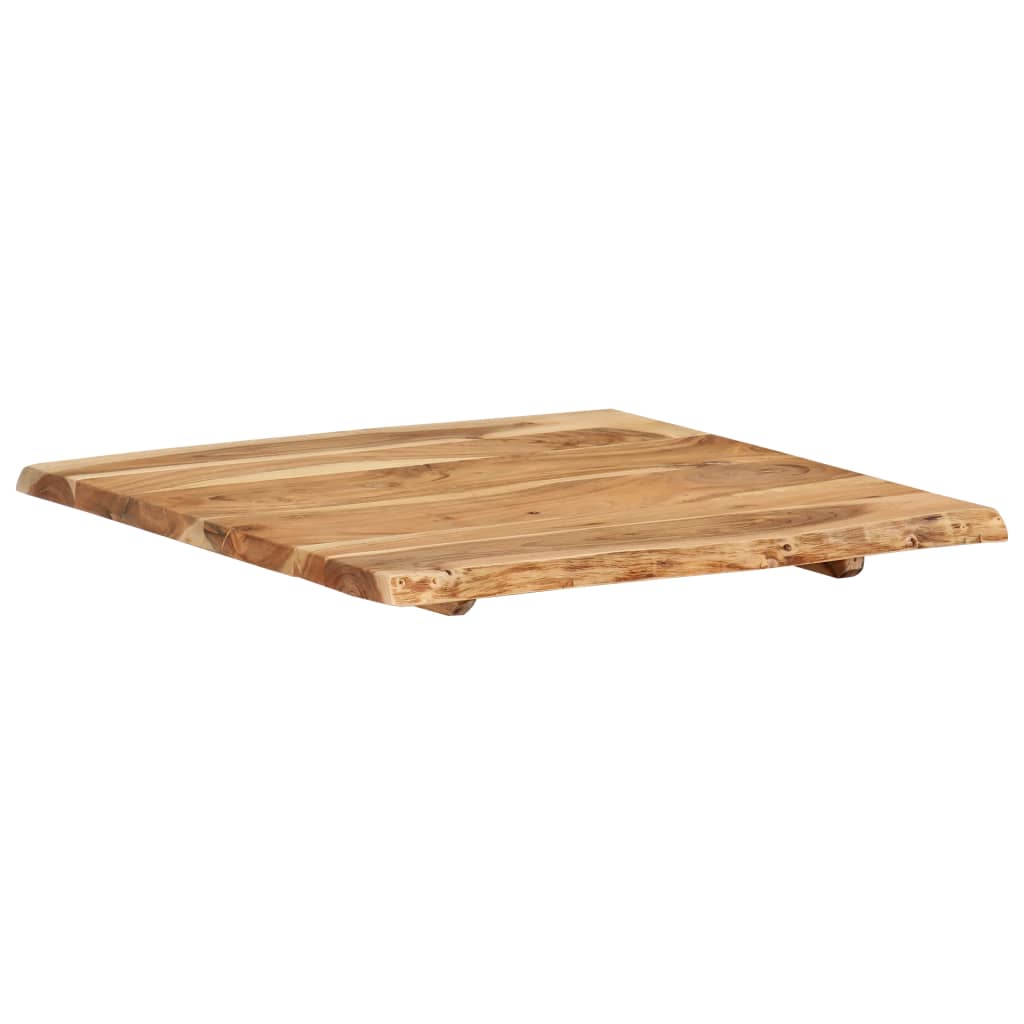 tömör akácfa asztallap 58 x (50-60) x 2,5 cm