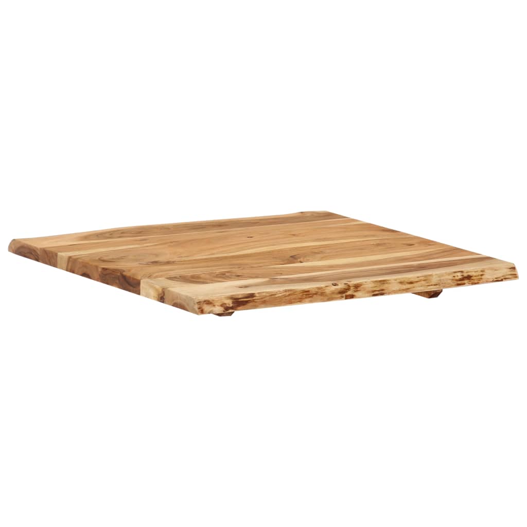 tömör akácfa asztallap 58 x (50-60) x 2,5 cm