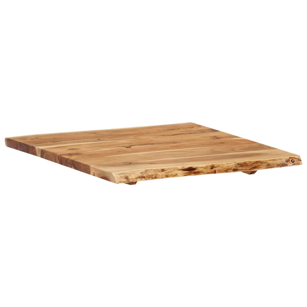 tömör akácfa asztallap 58 x (50-60) x 2,5 cm