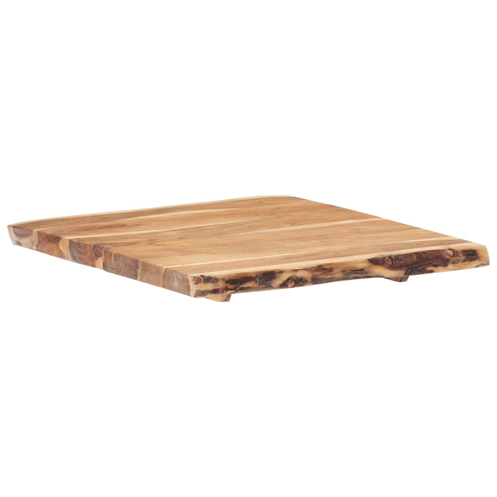 tömör akácfa asztallap 58 x (50-60) x 3,8 cm
