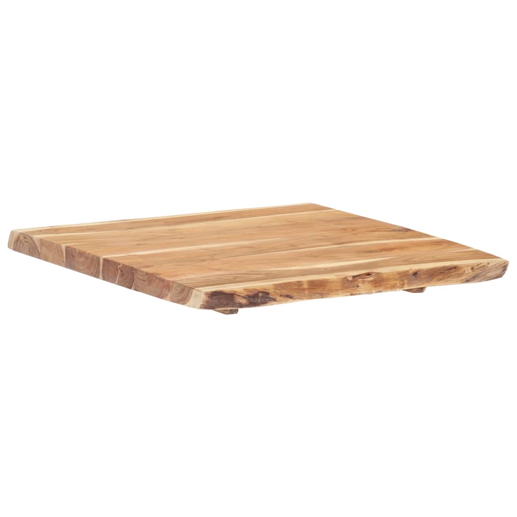 tömör akácfa asztallap 58 x (50-60) x 3,8 cm