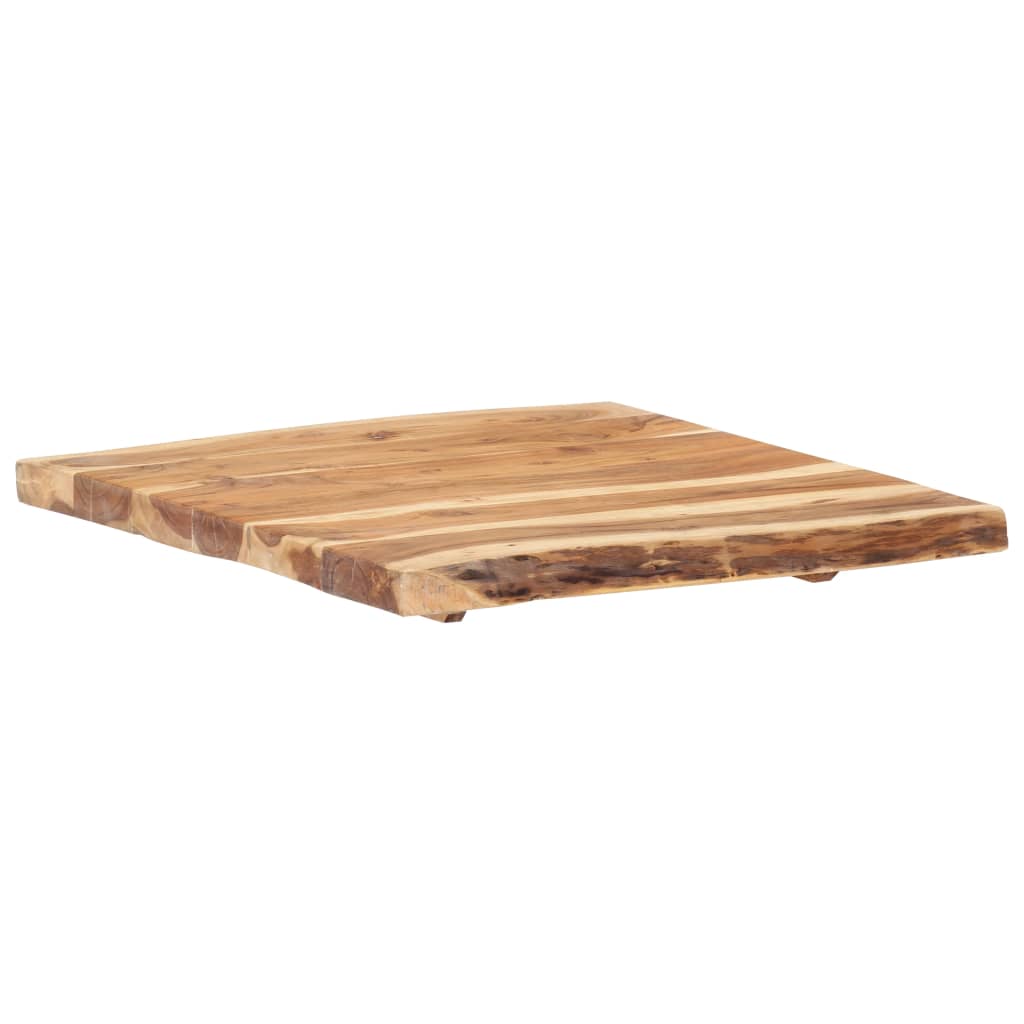 tömör akácfa asztallap 58 x (50-60) x 3,8 cm