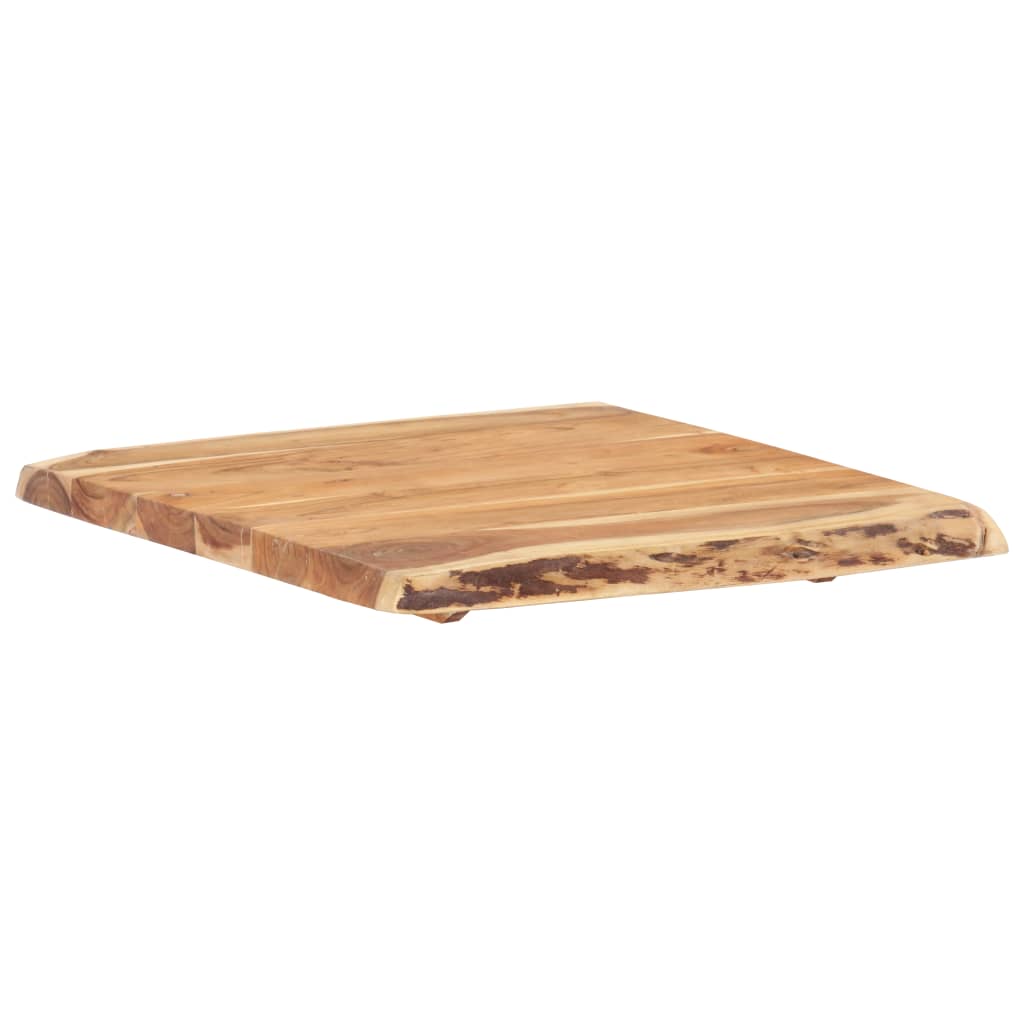 tömör akácfa asztallap 58 x (50-60) x 3,8 cm