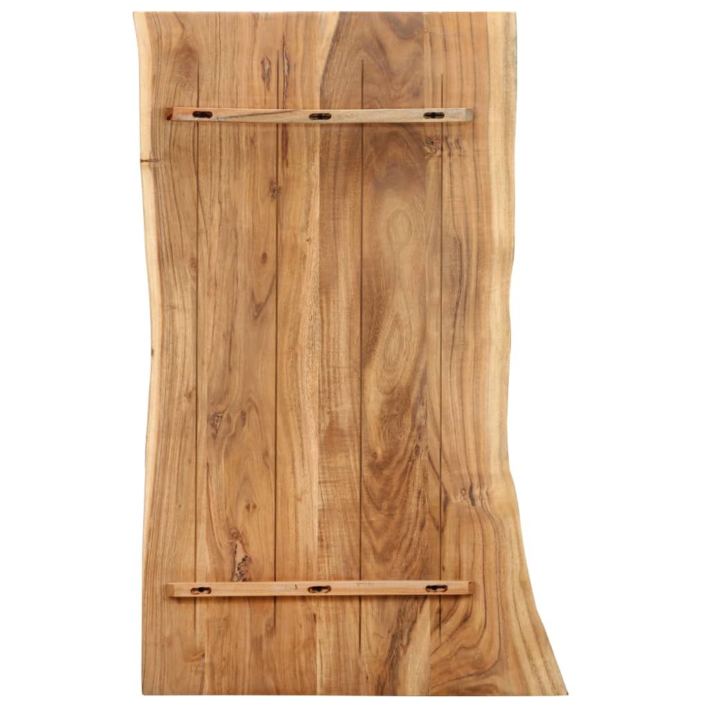 tömör akácfa asztallap 100 x (50-60) x 2,5 cm
