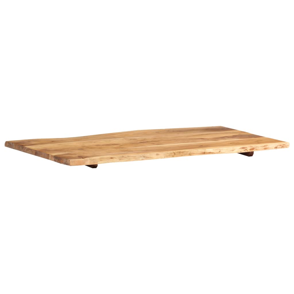 tömör akácfa asztallap 100 x (50-60) x 2,5 cm