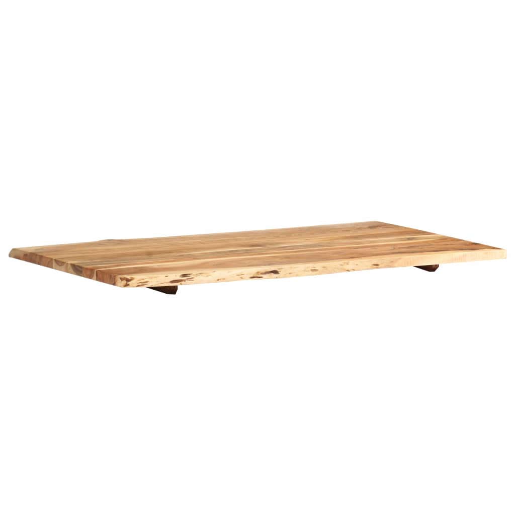 tömör akácfa asztallap 100 x (50-60) x 2,5 cm