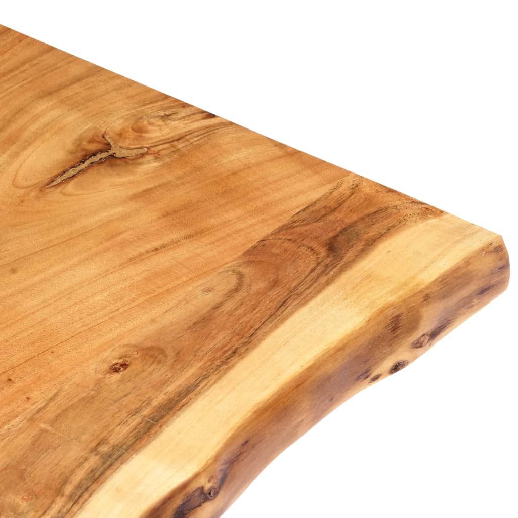 tömör akácfa asztallap 100 x (50-60) x 3,8 cm
