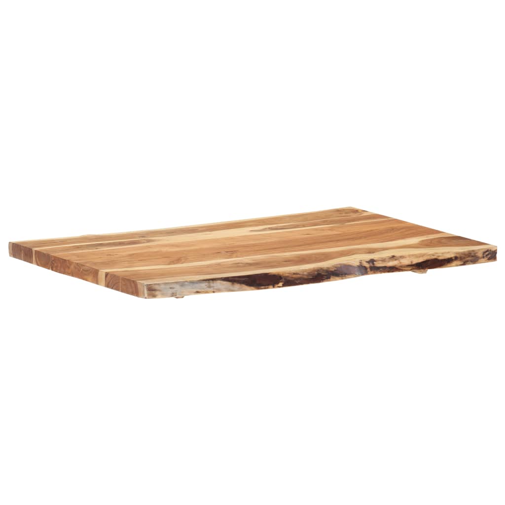 tömör akácfa asztallap 100 x (50-60) x 3,8 cm