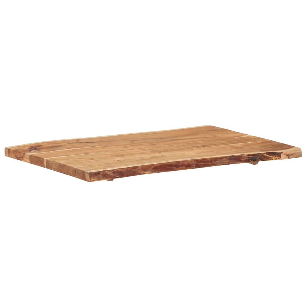 tömör akácfa asztallap 100 x (50-60) x 3,8 cm