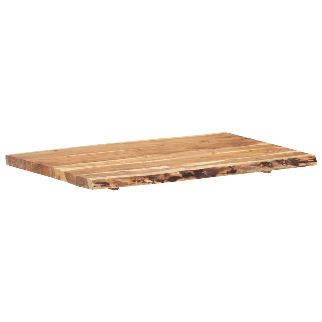 tömör akácfa asztallap 100 x (50-60) x 3,8 cm