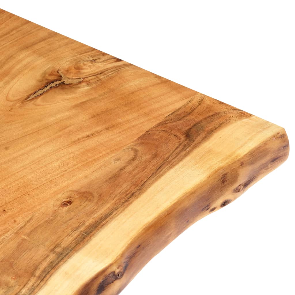 tömör akácfa asztallap 118 x (50-60) x 2,5 cm