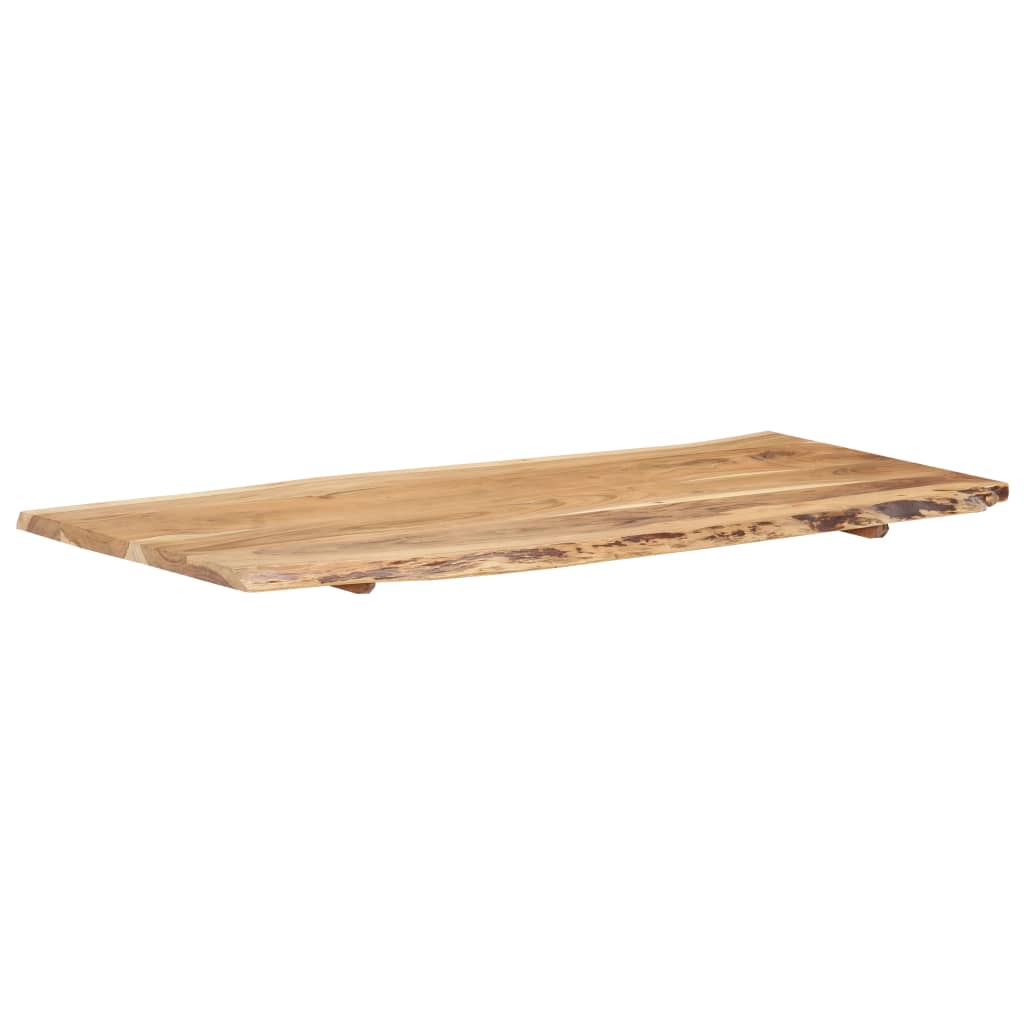 tömör akácfa asztallap 118 x (50-60) x 2,5 cm