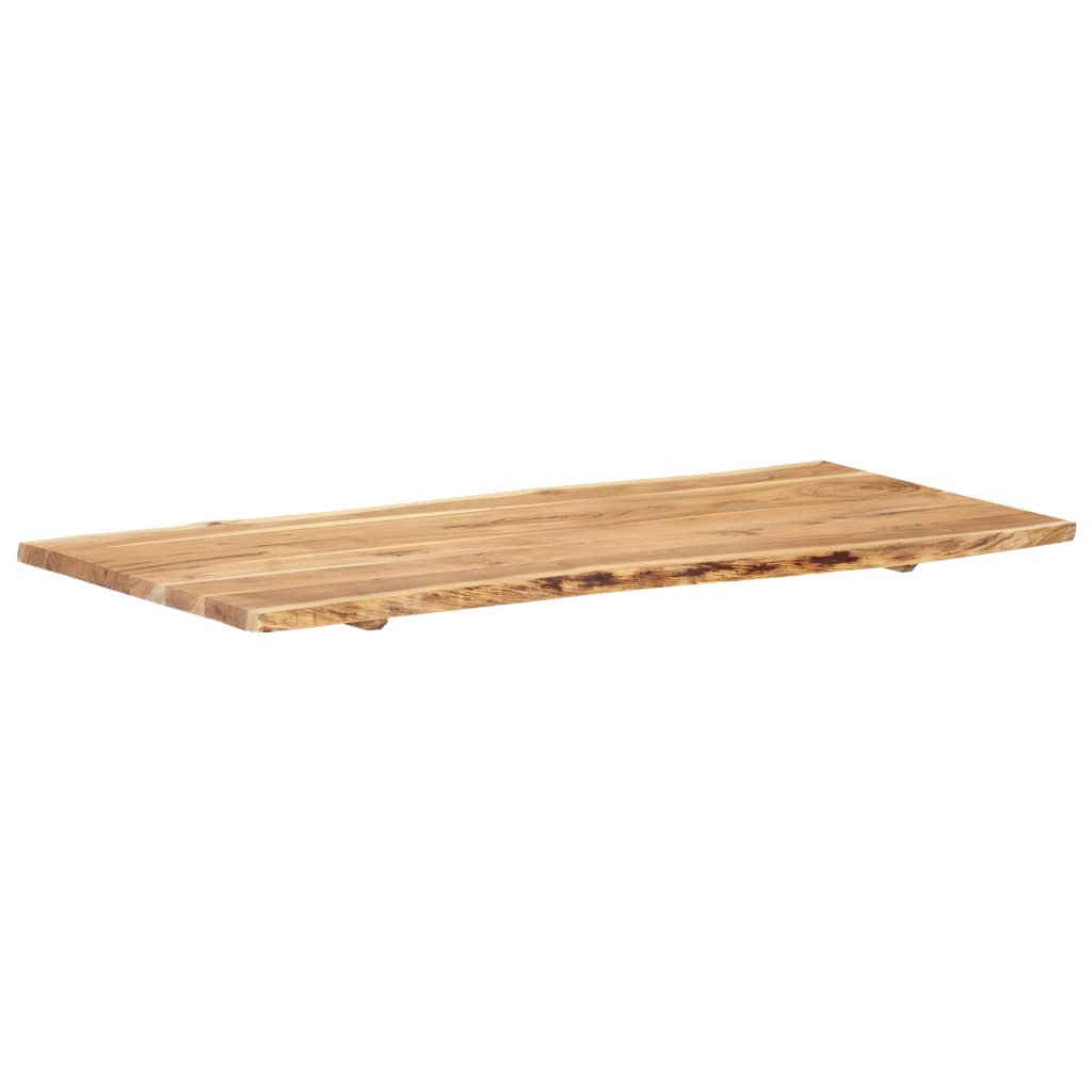 tömör akácfa asztallap 118 x (50-60) x 2,5 cm