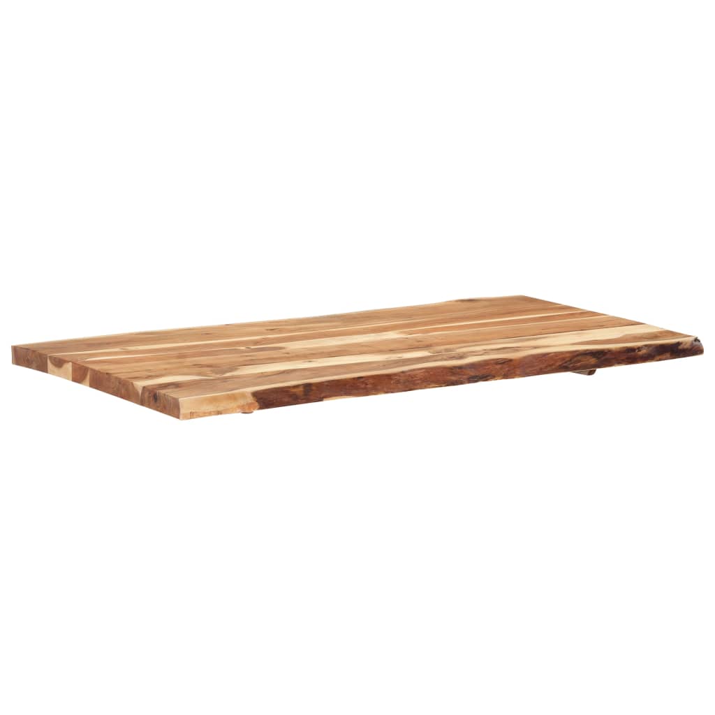 tömör akácfa asztallap 118 x (50-60) x 3,8 cm