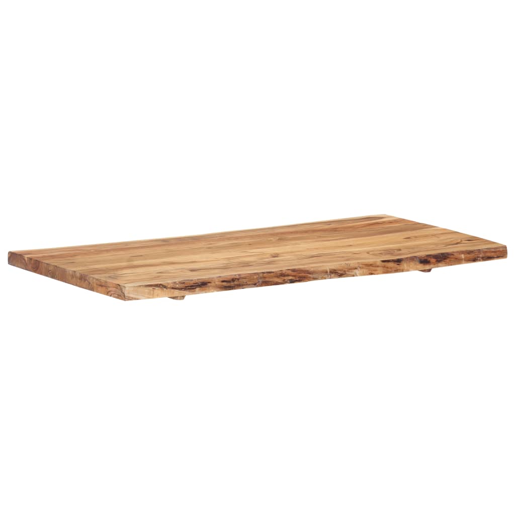 tömör akácfa asztallap 118 x (50-60) x 3,8 cm