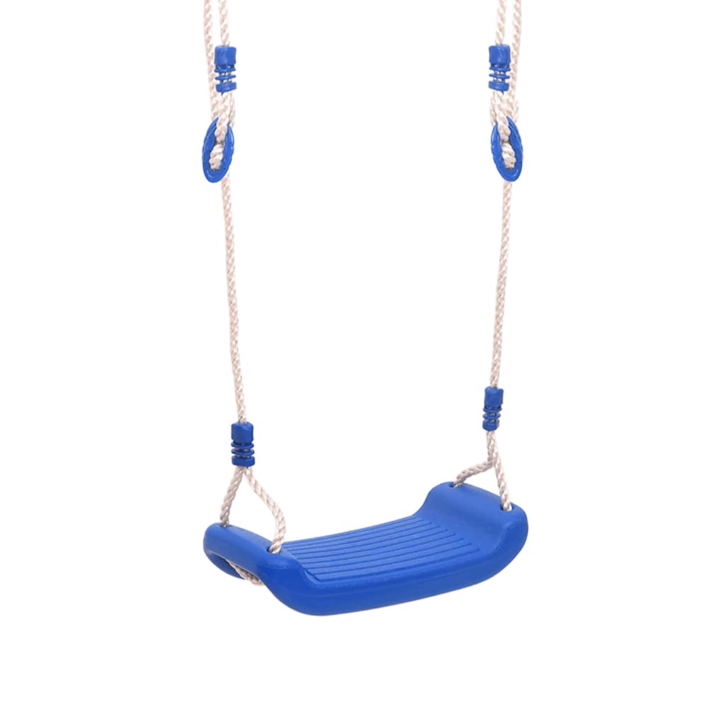2 db kék polietilén hinta kötéllel 37 x 15 cm